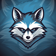 Wild Racoon Mascot Logo: Channel Strength & Agility for Your Sport & Esport Team's Identity & Appare