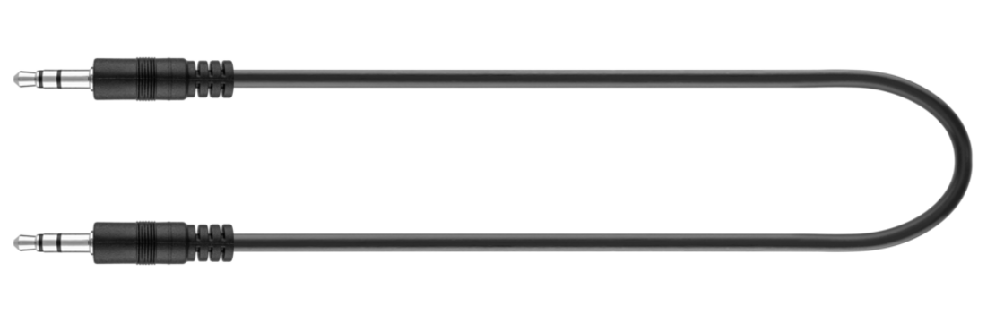 cable with 3.5mm audio connector