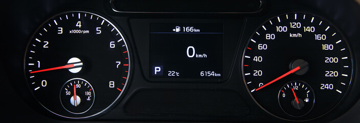 Car instrument panel