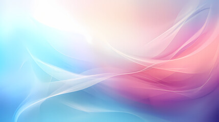 Abstract light color background with waves. Generative AI