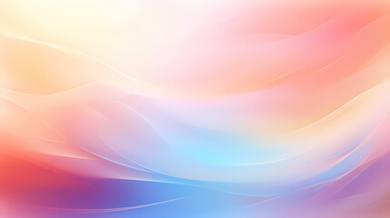 Abstract light color background with waves. Generative AI