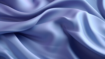 Fototapeta premium A close-up view of a vibrant blue fabric texture