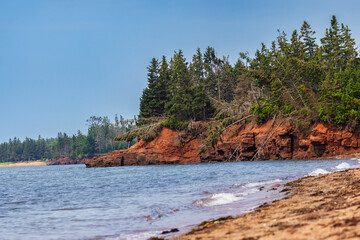 Obraz premium Prince Edward Island aerial view 