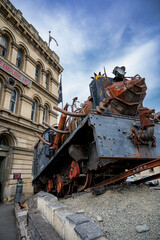 old abandoned factory