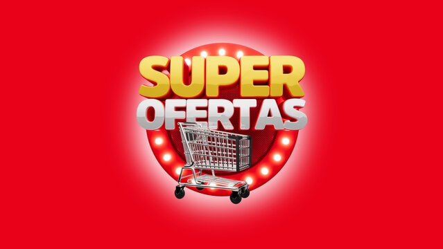 Selo 3d super ofertas