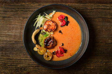 shrimp  curry - gourmet 