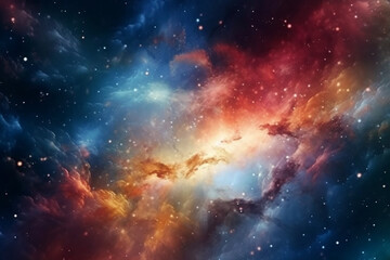 space of space, abstract background with a futuristic design 