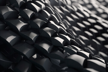 abstract black and white background, abstract background with a futuristic design 