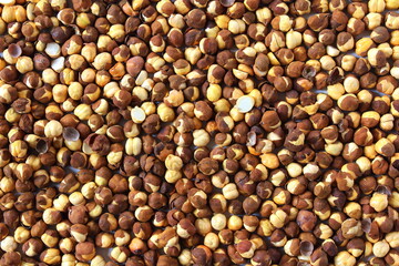 Crunchy Roasted chickpea also known in india as black roasted gram,chana,masala chana,Bengal...