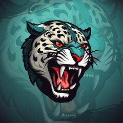 Undead Roar: Modern Zombie Jaguar Mascot Logo for Sport & Esport Team, Ready for T-Shirt Printing and More © Giu Studios