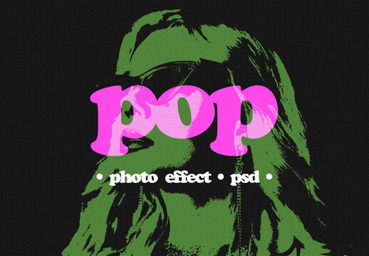 Pop Art Image Effect