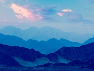 Foto auf Acrylglas Himalaya Himalayas mountains in twilight
