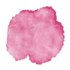 Pink Watercolor Abstract Shapes