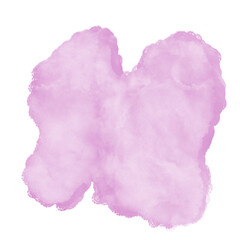 Pink Watercolor Abstract Shapes