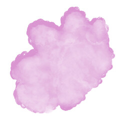 Pink Watercolor Abstract Shapes