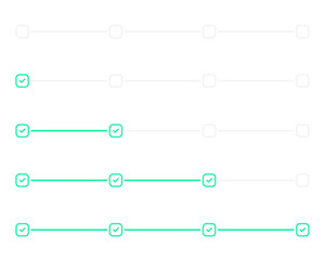 3 timeline, step or progress infographic