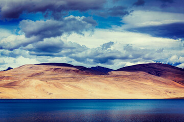 Fototapeta na wymiar Lake Tso Moriri, Ladakh