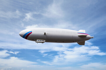 Naklejka na ściany i meble Zeppelin dirigible airship