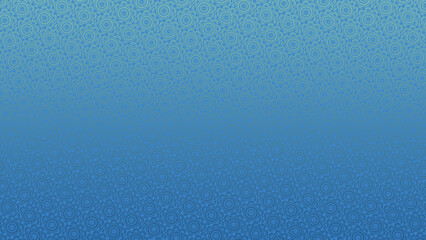 青いグラデーション壁紙。 かすかに光る時模様。