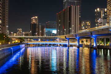 Fototapeta premium 中之島の夜景