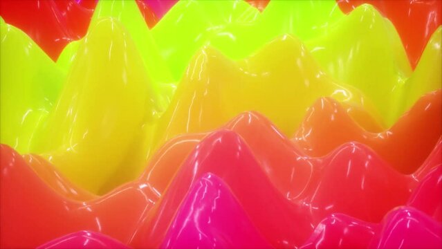 
colorful gradient abstract loop background animation in 4k