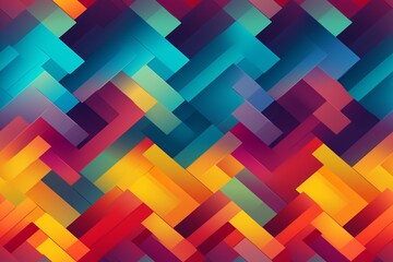 Mesmerizing Seamless Pixel Pattern Created with Generative AI