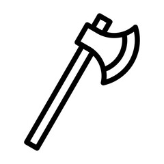 axe icon vector illustration