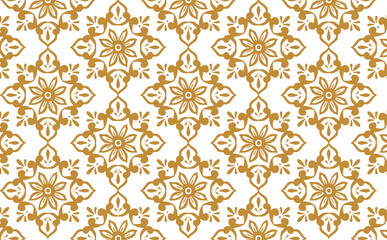 オリエンタルパターン背景イラスト