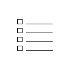 checklist icon design illustration vector isolated