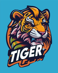Tiger gaming logo with best quality