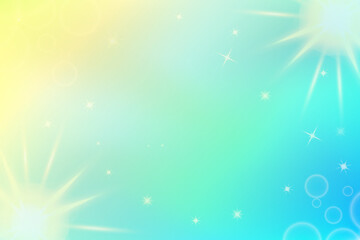 Pastel Gradient Background with Sparkles