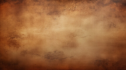 Abstract grunge banner with old brown paper background. Generative AI