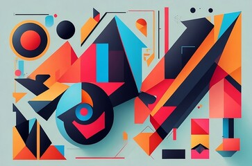 "Postmodern Vector Art: Deconstructed Concept. Unique and Contemporary Illustration. #Art #Deconstructed #Vector"
