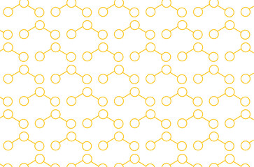 Digital png illustration of yellow pattern on transparent background