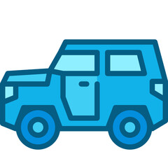 jeep two tone icon
