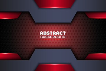Abstract Modern Background Red