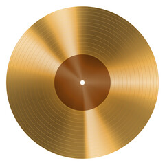 gold disc  png