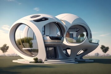 Ultra-modern home of tomorrow Futuristic Architecture House