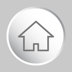 Home butoon vector