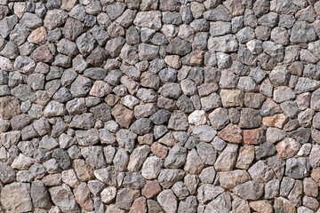 Antique stonewall texture material construction for background.