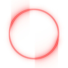 neon circle gradient light effect