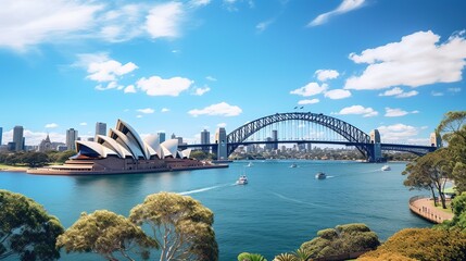 Stunning view of Sydney Harbour