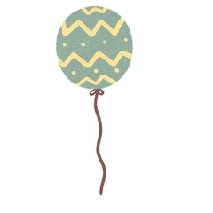 Hand drawn Balloon Illustration