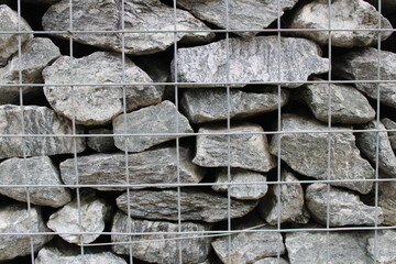 stone cage wall background