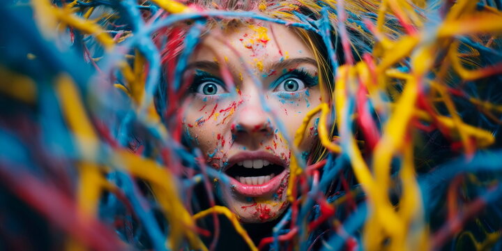 symptoms of obsessive-compulsive disorder (OCD), showcasing repetitive behaviors, intrusive thoughts, and the distress they can cause. Generative AI