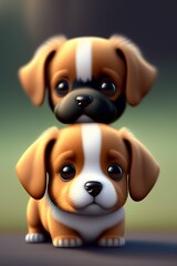 Cute & adorable puppy