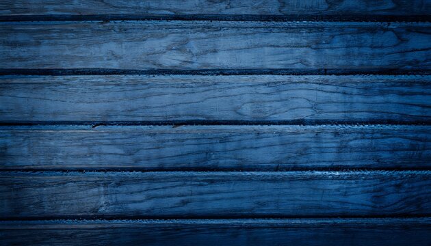 Dark blue wood texture, dark blue background, wooden texture 