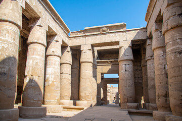 Fototapeta premium Karnak Temple, Thebes, dedicated to Amun