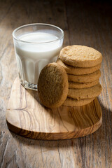 Milk and Cookies.