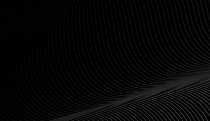 Black abstract background vector image.